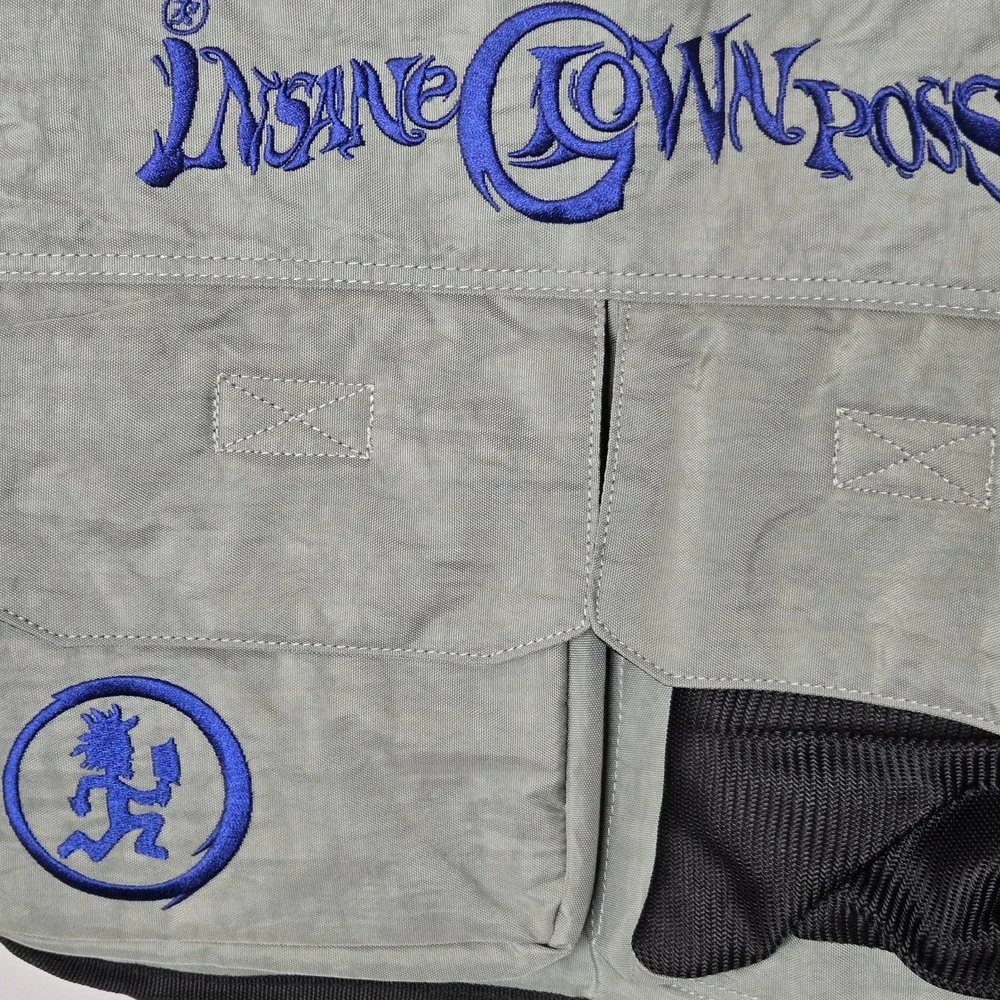 Vtg ICP Y2K 2005 Insane Clown Posse‎ laptop Messenger Bag Juggalo Hatchetman